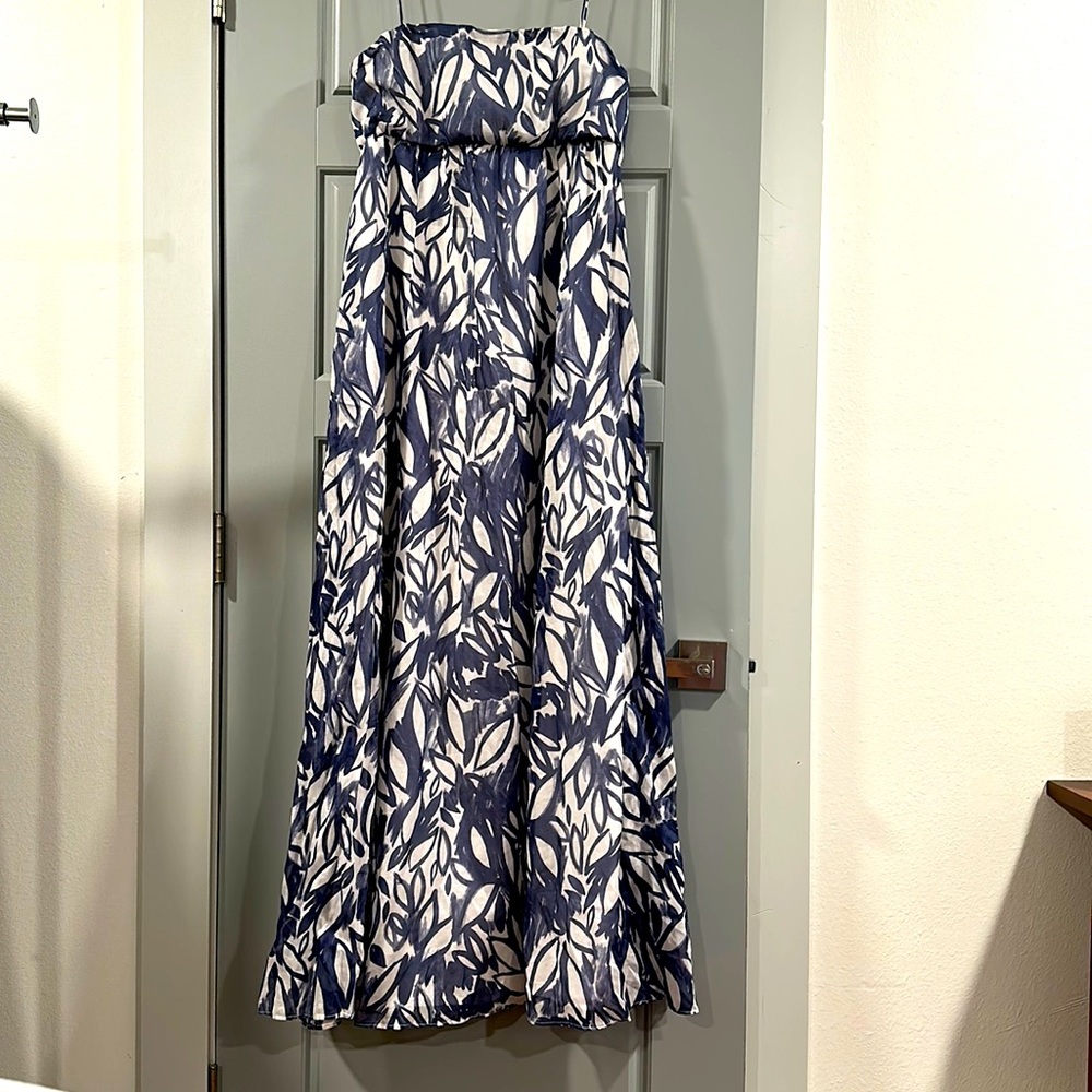 Cacharel Blue Maxi Dress